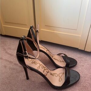 Sam Edelman Glossy Black Heels